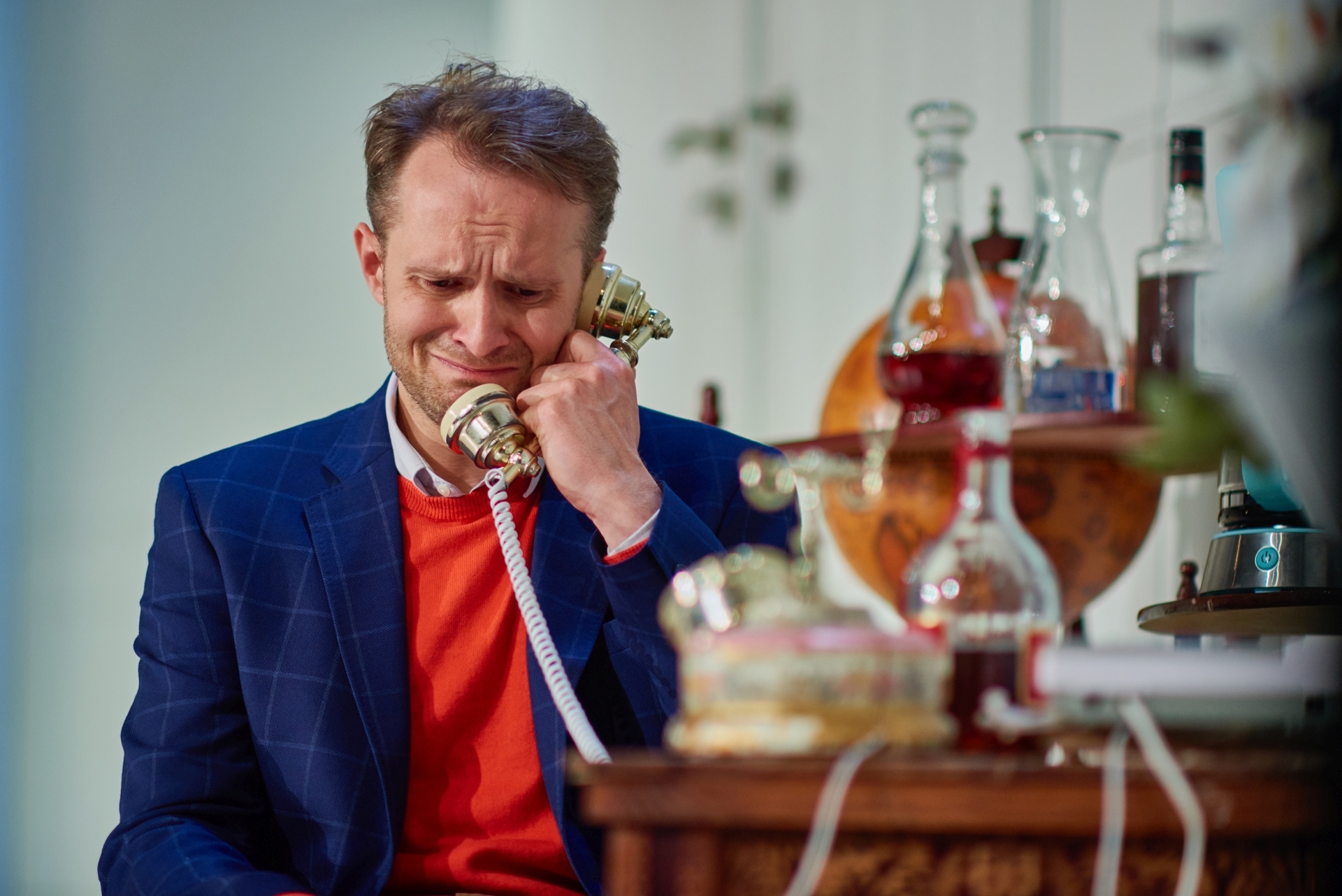 Plakat: KOLACJA DLA GŁUPCA