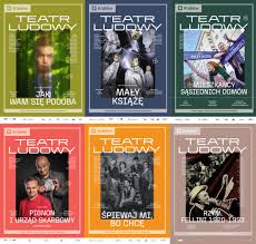 Kolaż z plakatów teatralnych premierowych w roku 2024